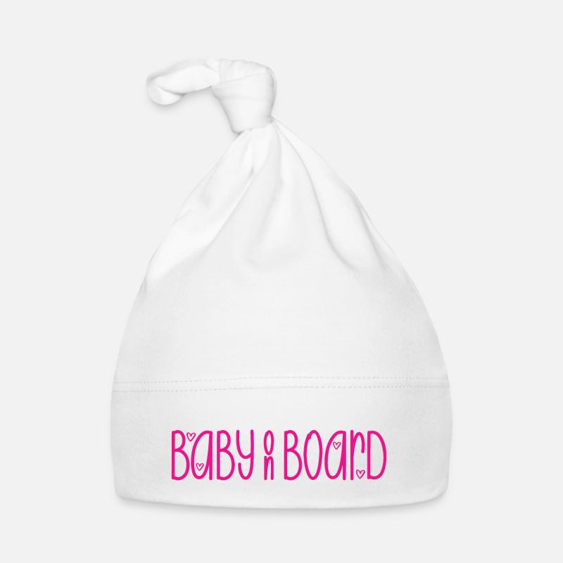 Bébé à bord Bonnet bio Bébé