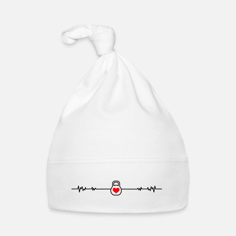 Kettlebell Heartbeat Sport Functional Training Organic Baby Cap