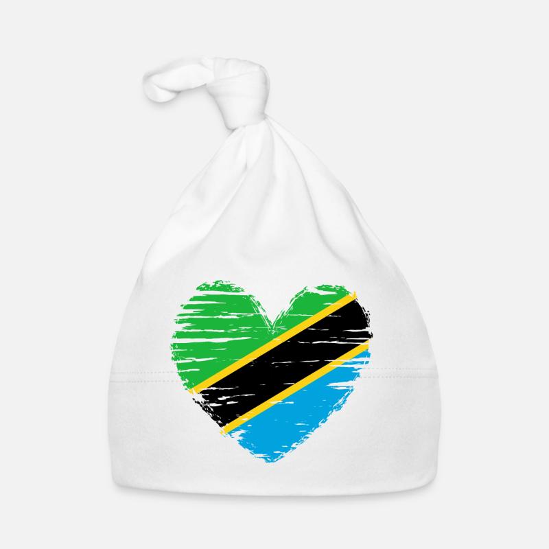 Drapeau drapeau de la Tanzanie drapeau Bonnet bio Bébé
