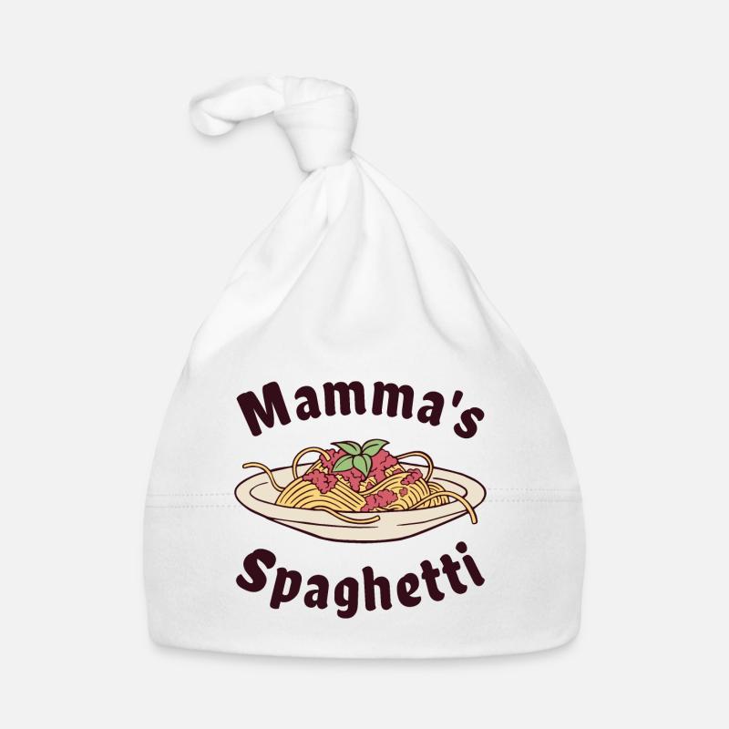 Mamma's Spaghetti Baby Bio-Mütze