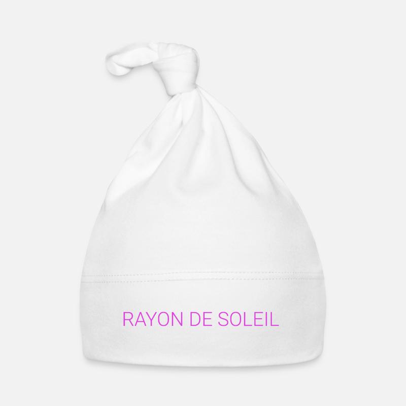 Rayon de soleil Bonnet bio Bébé
