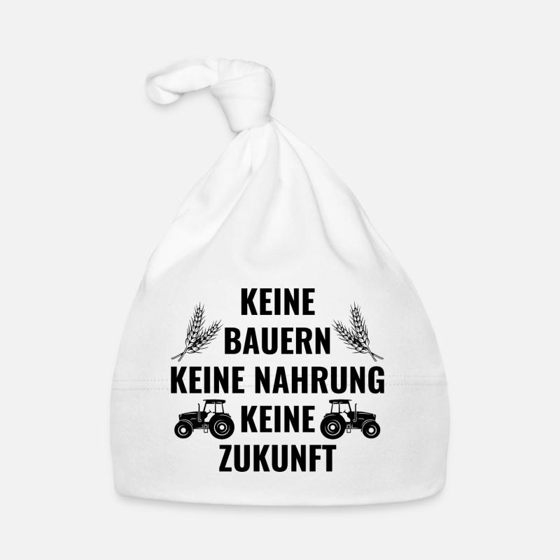 Bauerndemo Bauer Landwirt Bauern Protest Sprüche Baby Bio-Mütze