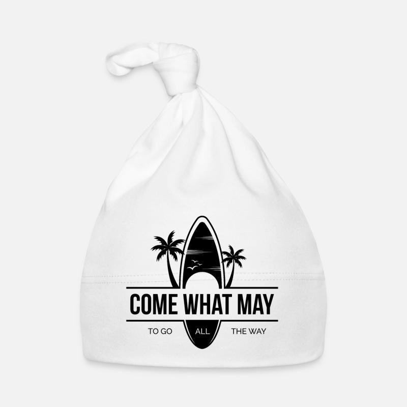 come what may Organic Baby Cap