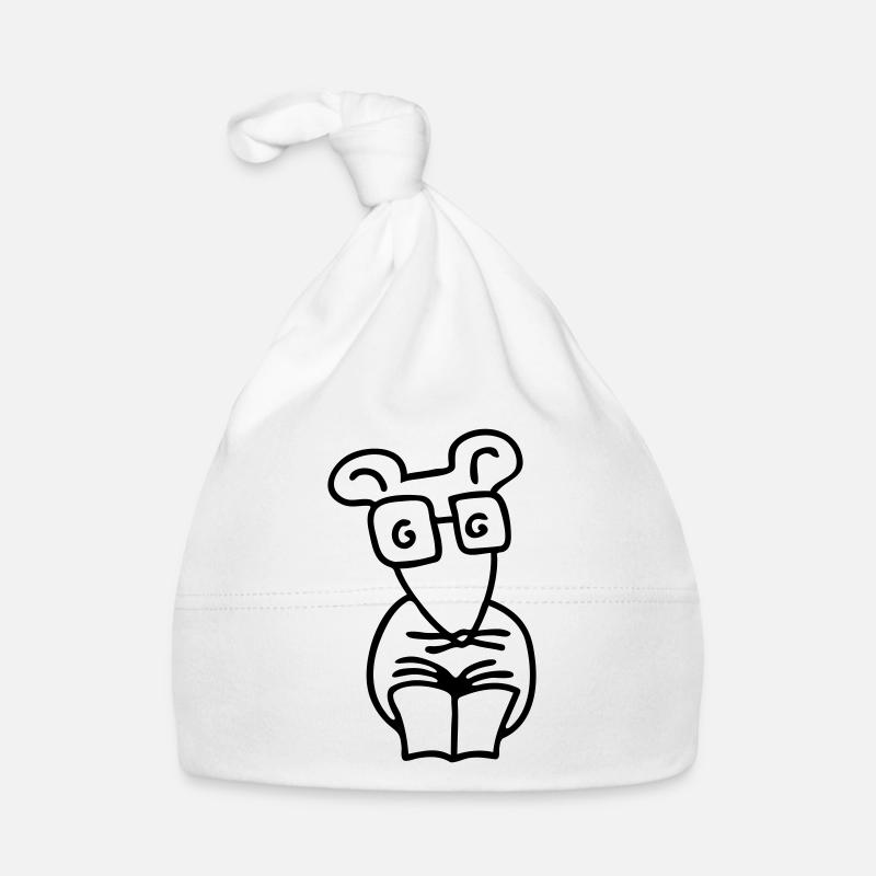 Leseratte - Line Baby Bio-Mütze