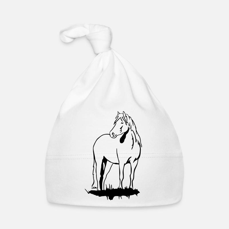 Haflinger Pony Baby Bio-Mütze