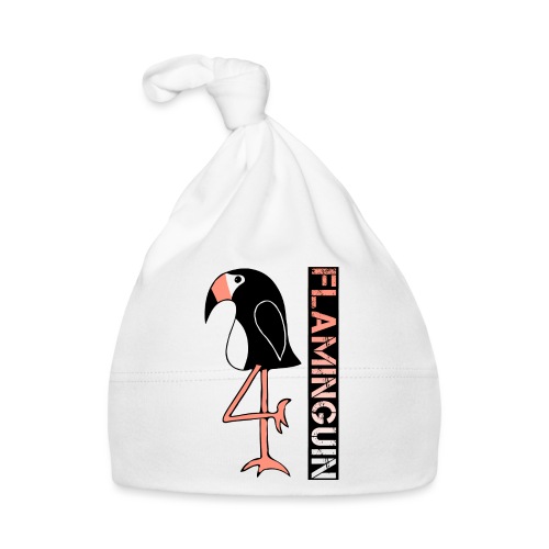 Pinguin Flamingo Flaminguin - Baby Bio-Mütze