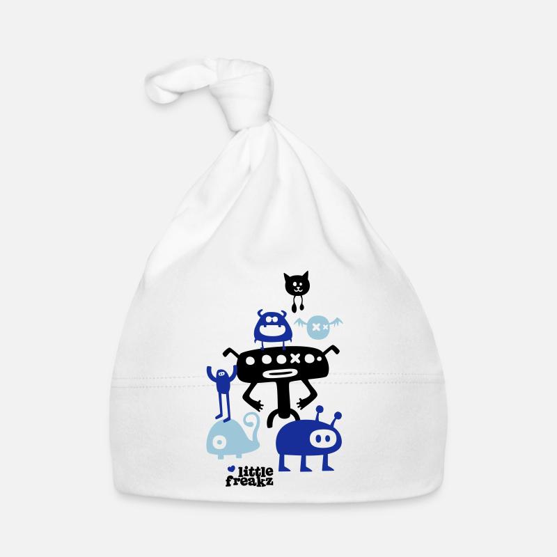 Petite Freakz - Bonnet bio Bébé - blanc