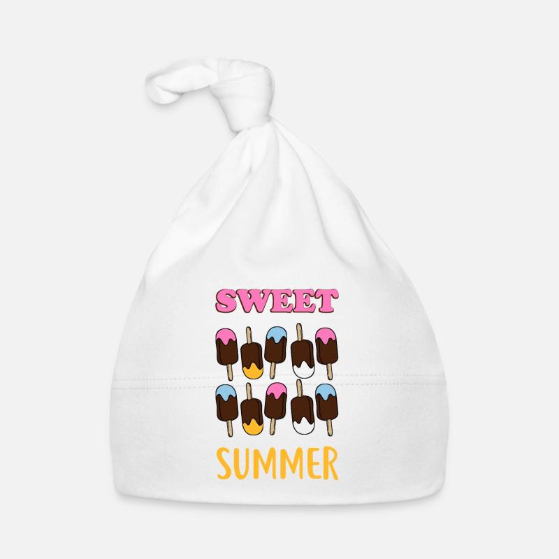 Sweet summer  Organic Baby Cap