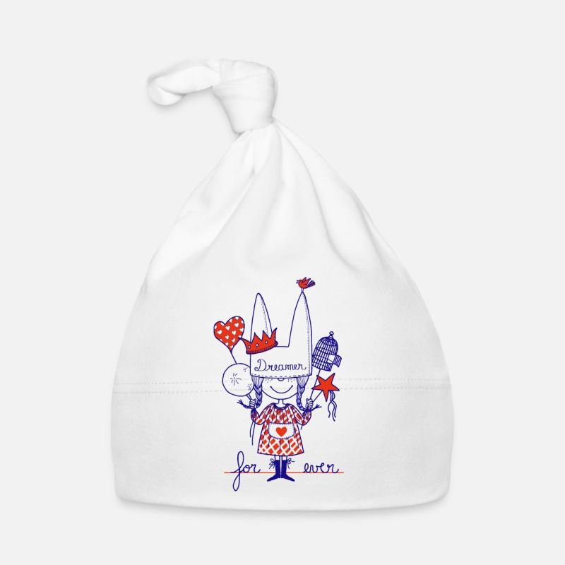 bonnet d'âne - Bonnet bio Bébé - blanc