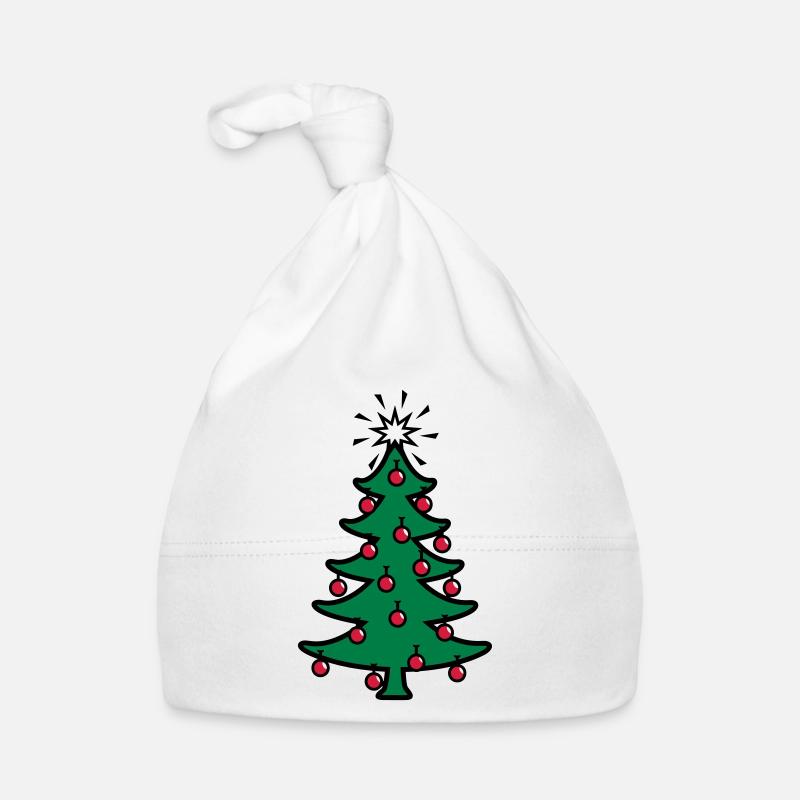 Weihnachtsbaum / xmas tree (3c) Organic Baby Cap