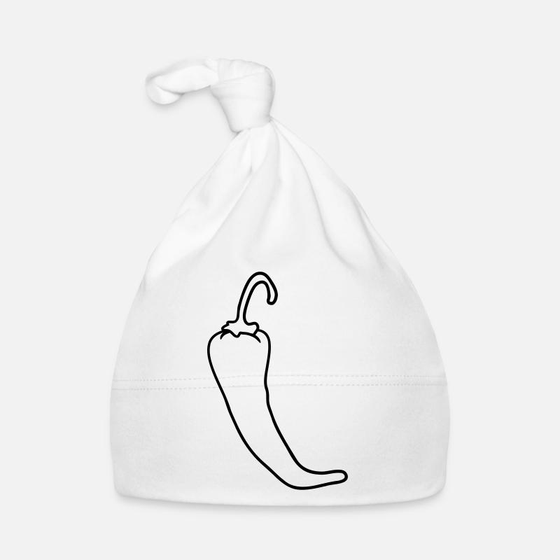 Chili Chilli Peperoni Scharf Hot Baby Bio-Mütze