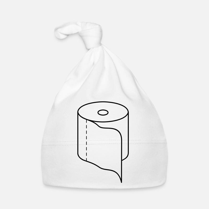 Toilet roll (b, 1c) Organic Baby Cap