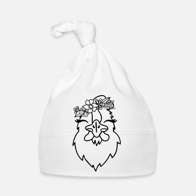 Chicken chickens Organic Baby Cap