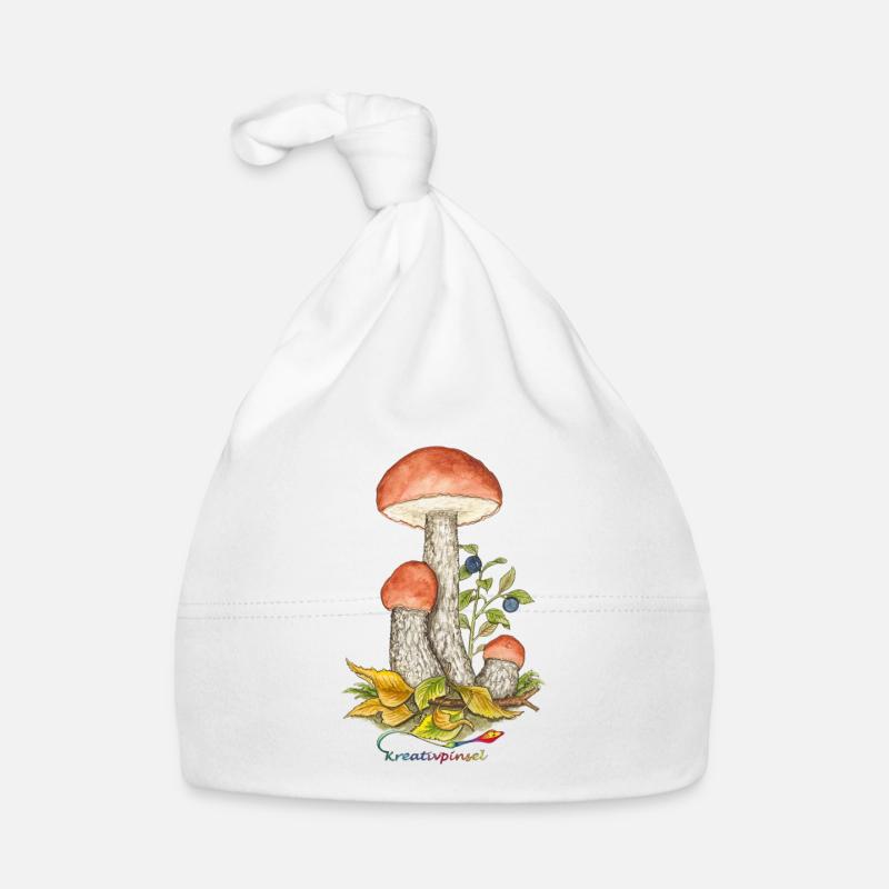 Heather Red Cap Organic Baby Cap