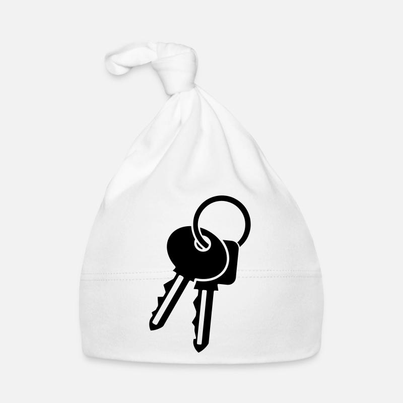 Schlüsselbund - Schlüssel - Geschenkidee Baby Bio-Mütze
