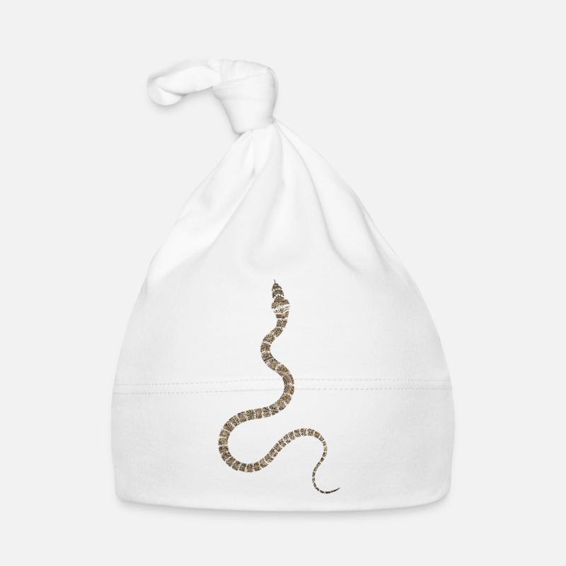 Snake Organic Baby Cap