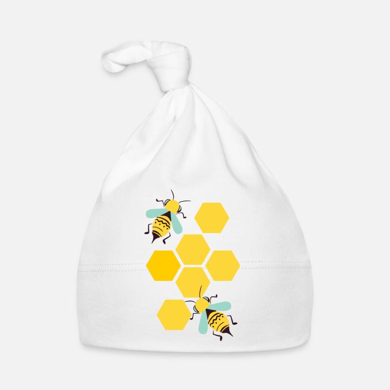 bees Organic Baby Cap