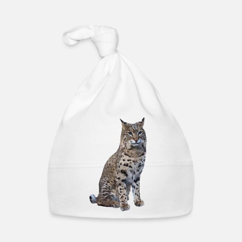 Lynx - Bonnet bio Bébé - blanc
