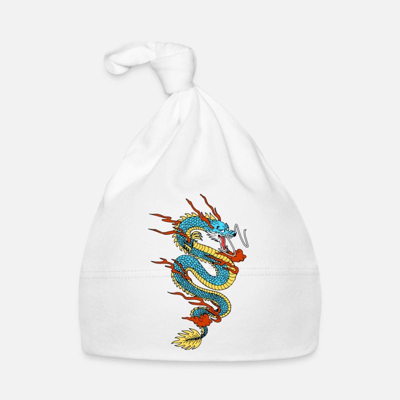 Dragon chinois Bonnet bio Bébé
