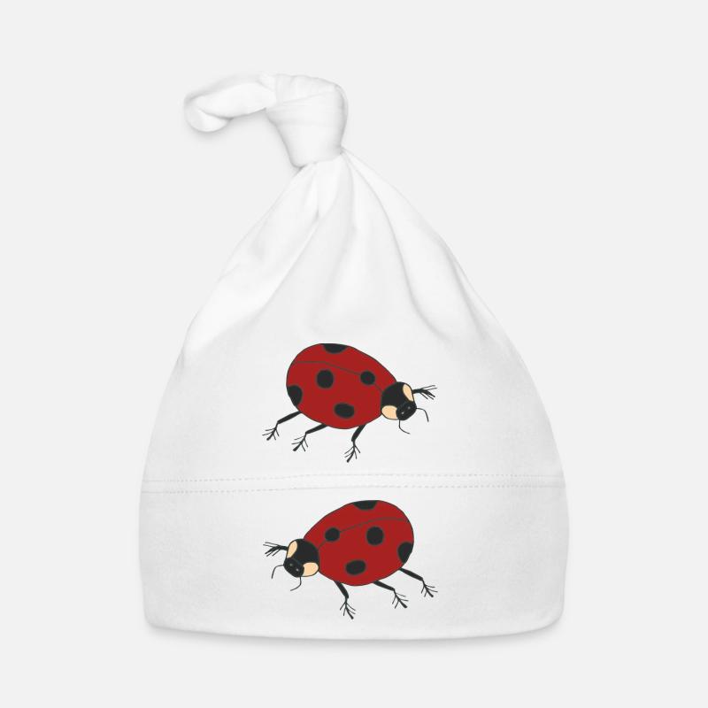 marienkäfer duo Baby Bio-Mütze