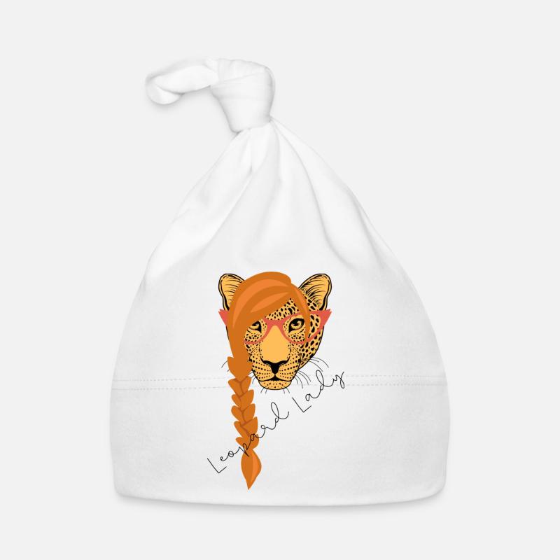 Leopard Lady Organic Baby Cap
