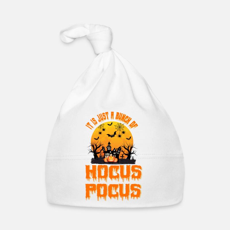 C’est juste un tas de Hocus Pocus - Halloween Bonnet bio Bébé