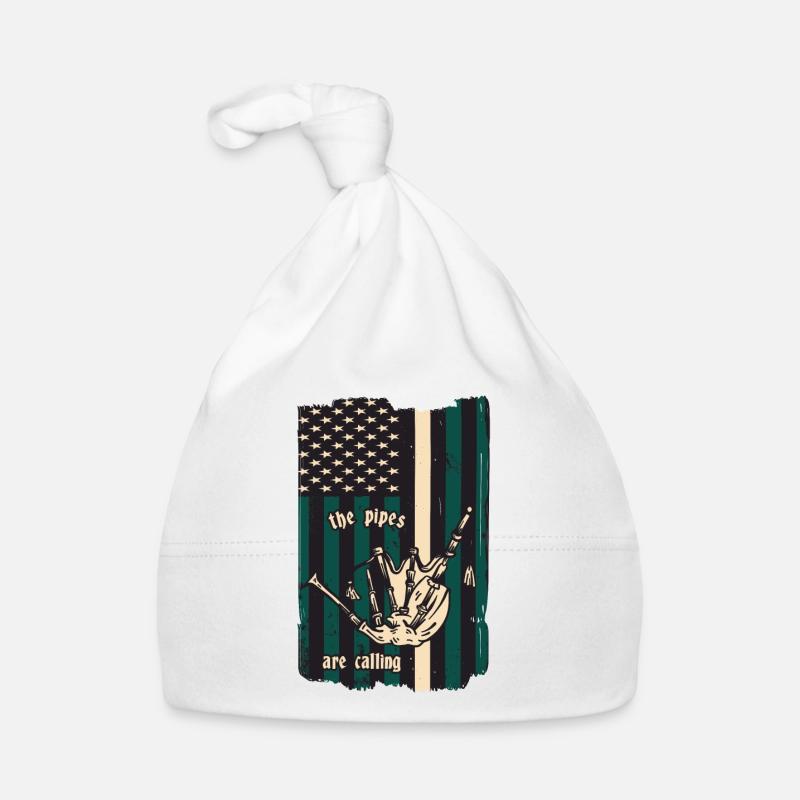 Joueurs de cornemuse Bonnet bio Bébé