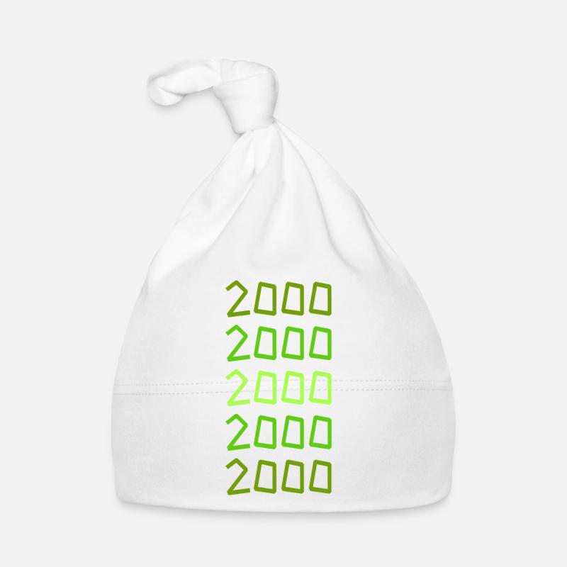Year 2000 Organic Baby Cap