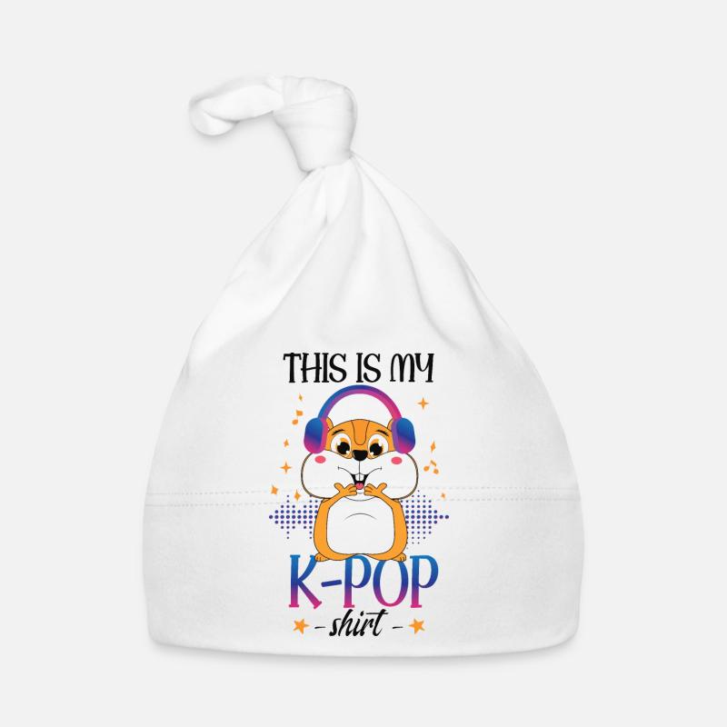 Hamster K-Pop Musique pop sud-coréenne Bonnet bio Bébé