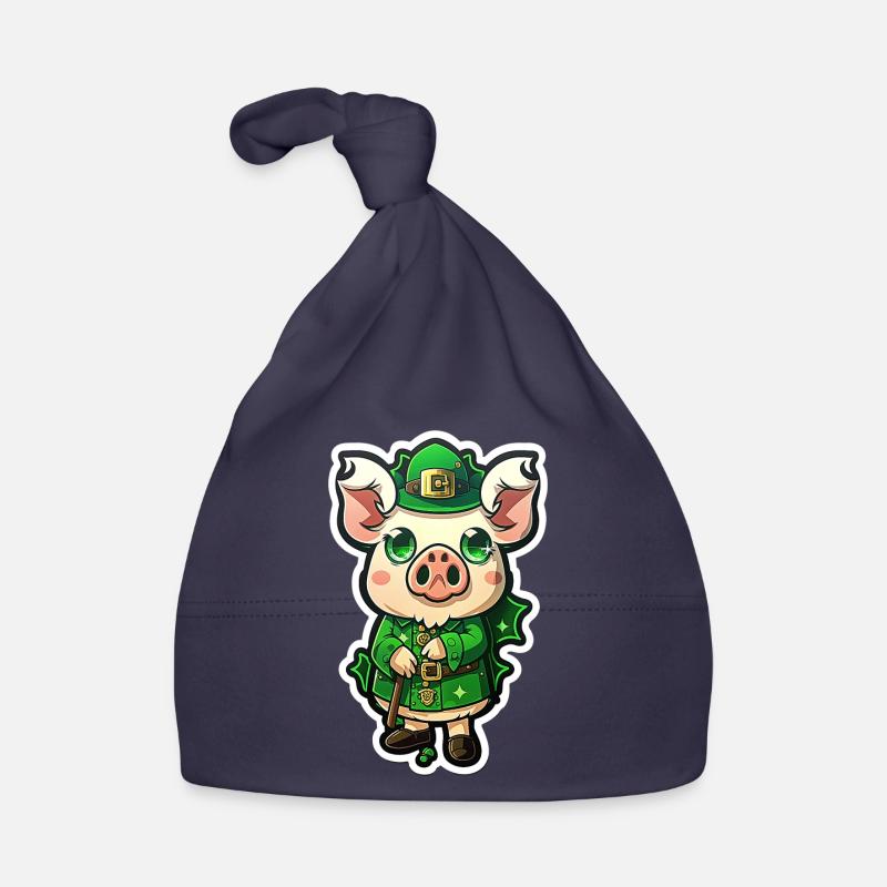 Tenue chapeau St Patrick Cochon mignon trèfle Bonnet bio Bébé