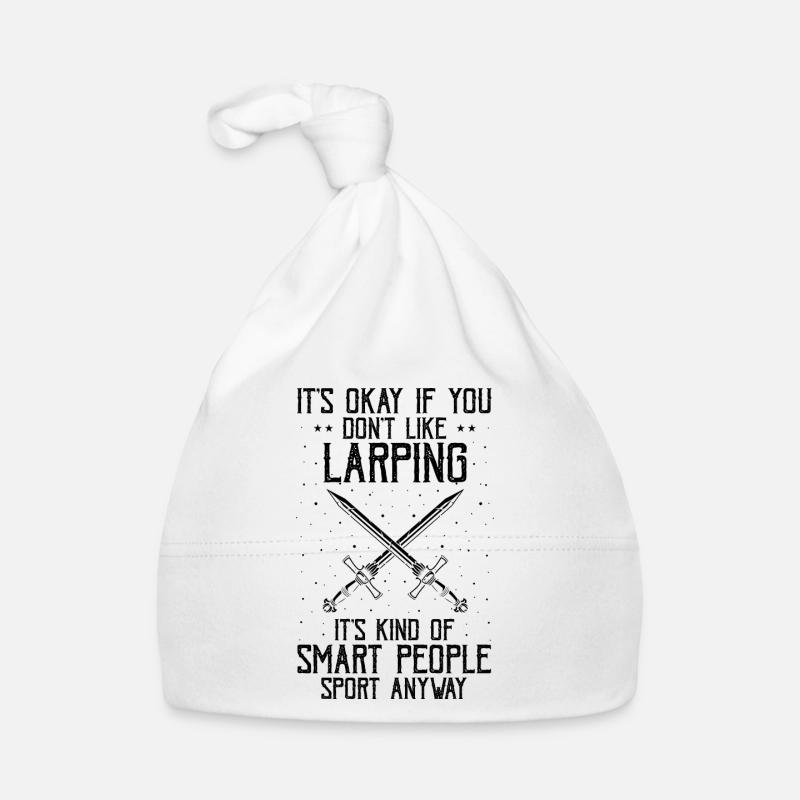Larping Quote for Roleplaying and Larper Organic Baby Cap