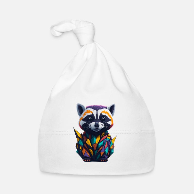 Racoon 2 Baby Bio-Mütze