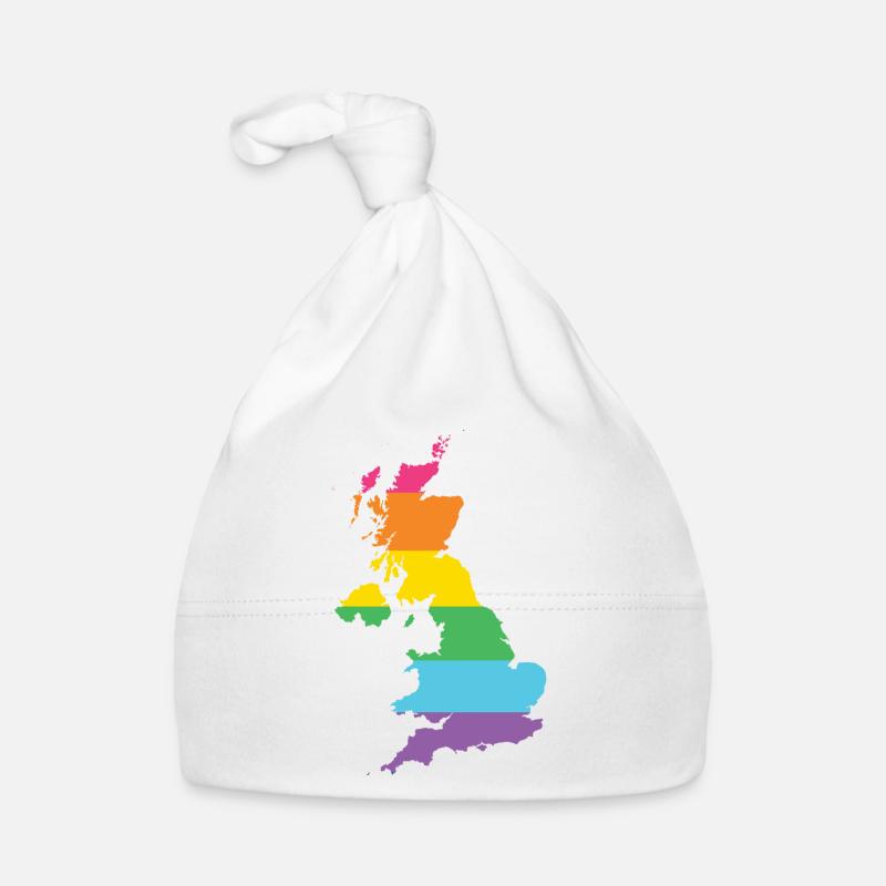 LGBTQ Great Britain Organic Baby Cap