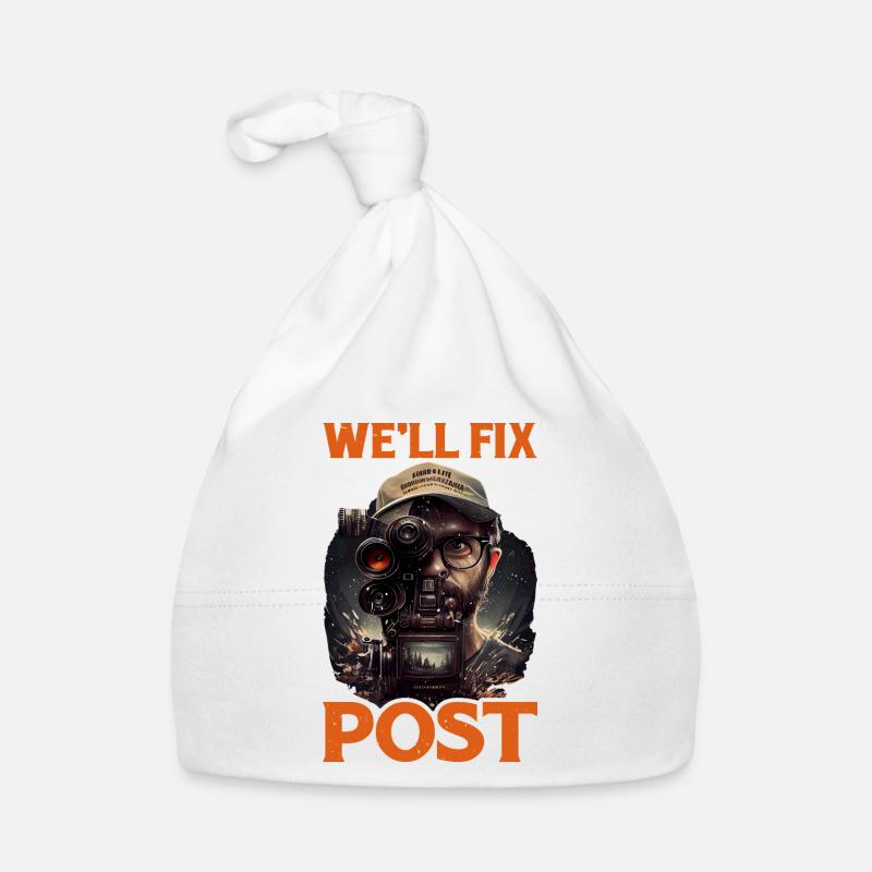 We'll Fix It In Post 25 Baby Bio-Mütze