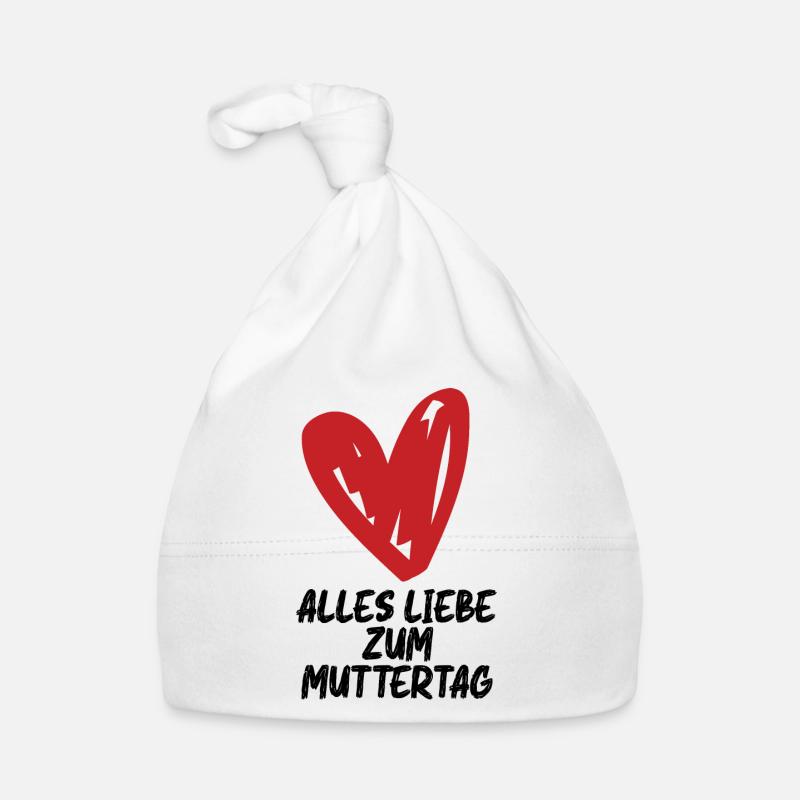 Mutter Spruch Geschenk Mama Muttertag Baby Bio-Mütze