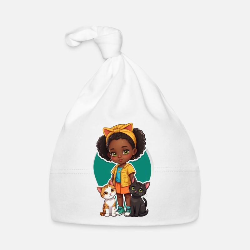 Idée cadeau d’amant de chat Noël Bonnet bio Bébé