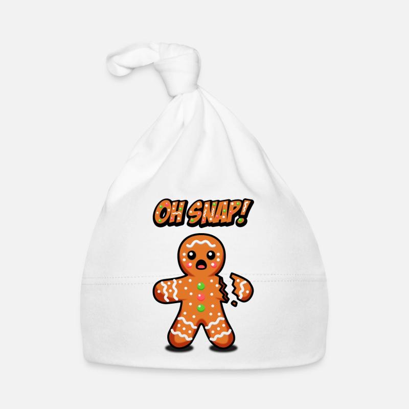 Oh schnipp! Lebkuchenmann Baby Bio-Mütze