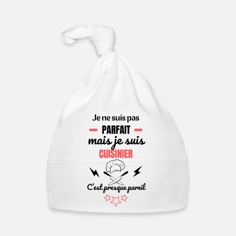 Nicht perfekter Koch Humor Küchenmann Geschenk Baby Bio-Mütze