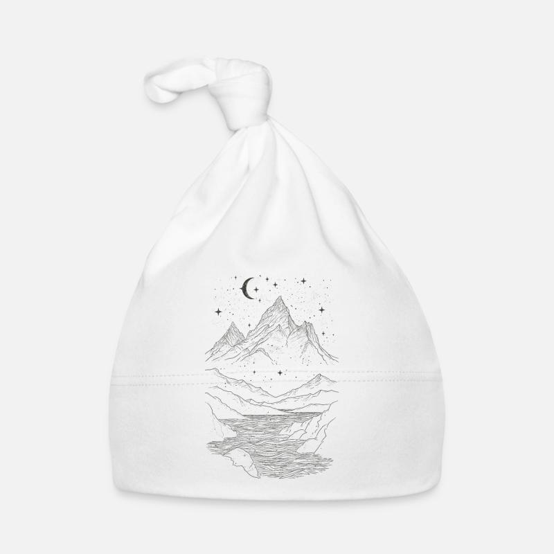 Moon peak Organic Baby Cap