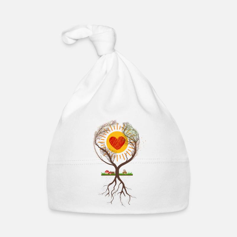 Waldmäuse Baby Bio-Mütze