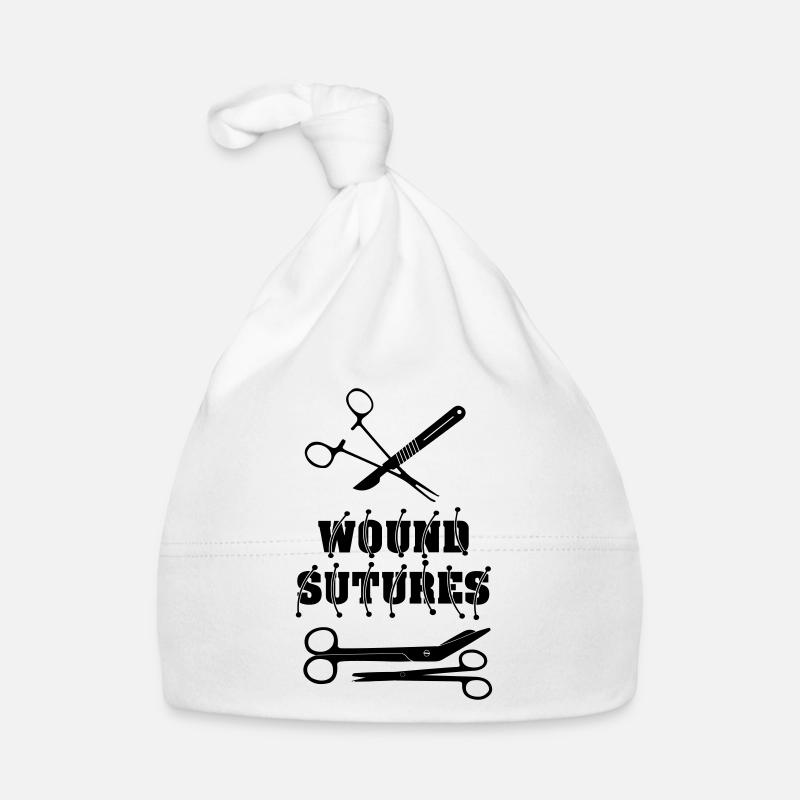 Sutures de plaies Bonnet bio Bébé