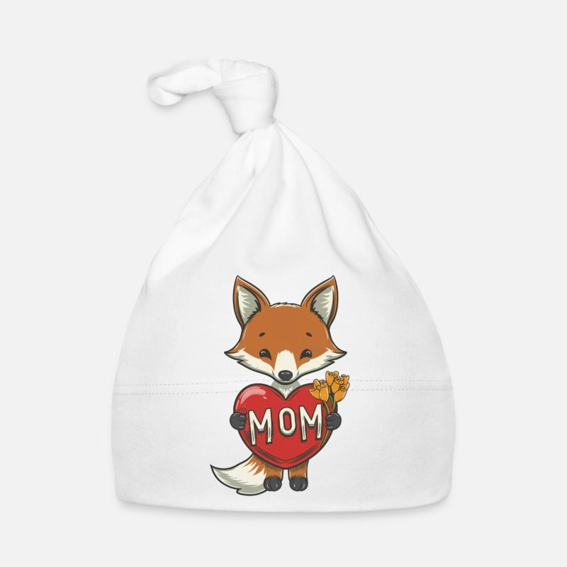 FOX MOM Organic Baby Cap
