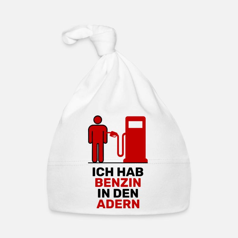 Gasoline Statement Refueling Gas Station Energy Storage Organic Baby Cap