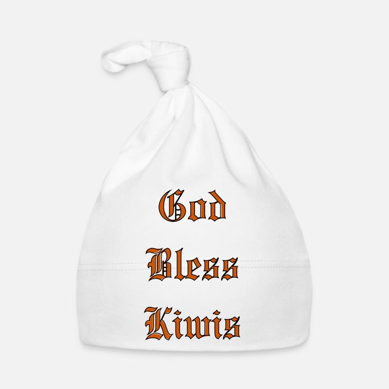 GodBlessKiwis Organic Baby Cap