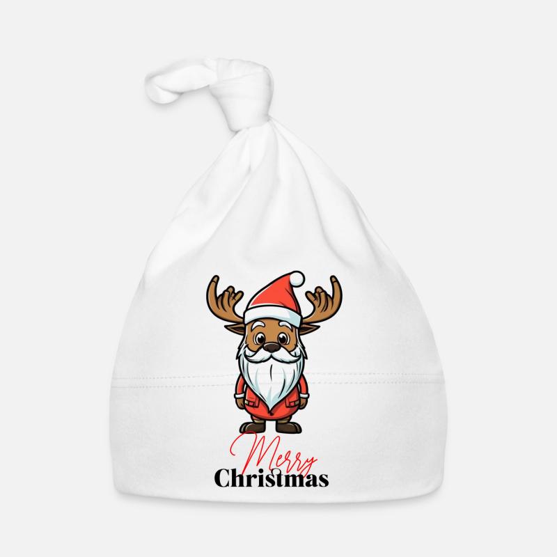 Renne Père Noël Bonnet bio Bébé