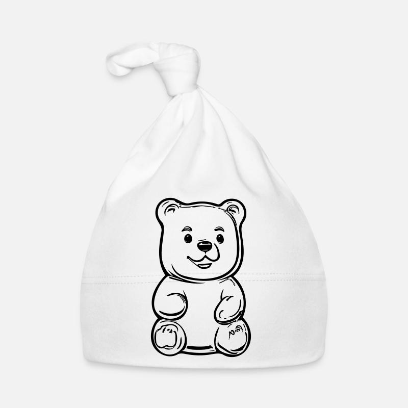 Teddybär Baby Bio-Mütze