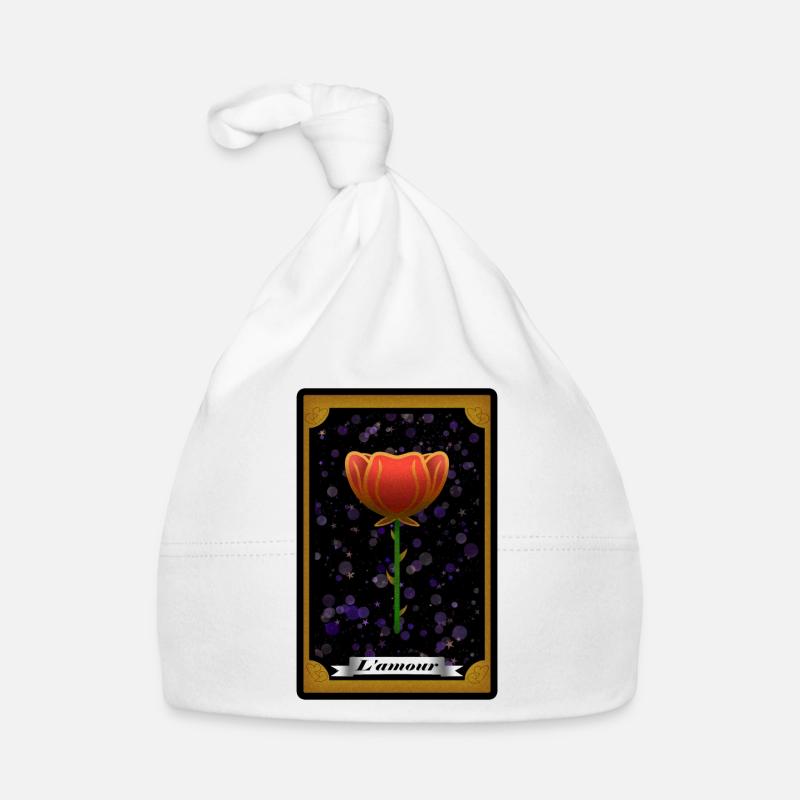 Carte de Tarot "L'amour" Bonnet bio Bébé