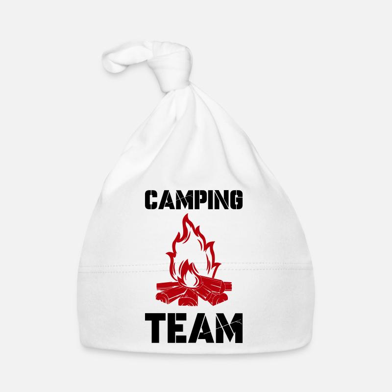 Campfire Camping Team Organic Baby Cap