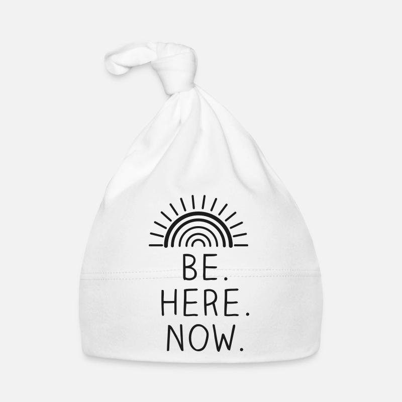 Be Here Now Baby Bio-Mütze