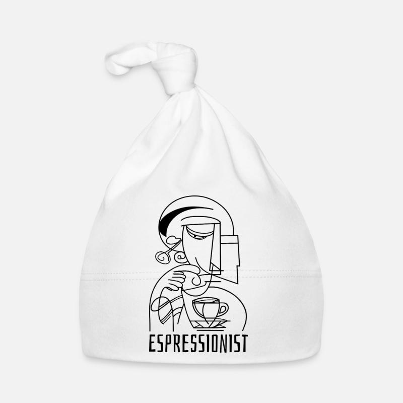 Espressionist - Espresso - Kaffee trinken Baby Bio-Mütze